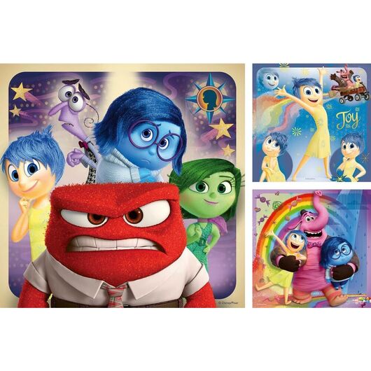 RAVENSBURGER Disney Pixar Inside Out puzzle 3x49pcs