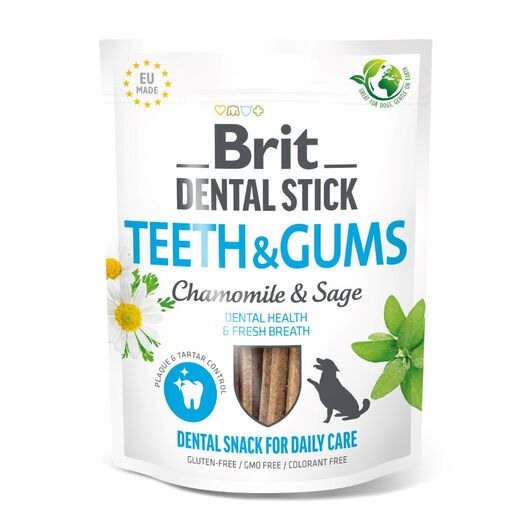 BRIT Dental Stick Teeth & Gums Cahmomile  - dog treat - 251 g