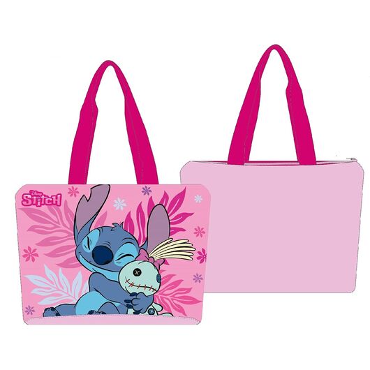Borsa da Spiaggia Disney Stitch w/Scrump