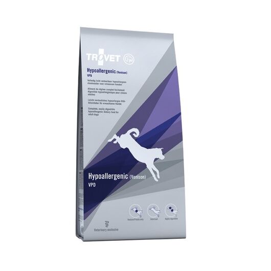 TROVET Hypoallergenic VPD with venison - dry dog food - 10kg