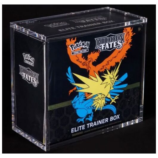 Acrylic Box Protezione Pokemon Set Allenatore Fuoriclasse
