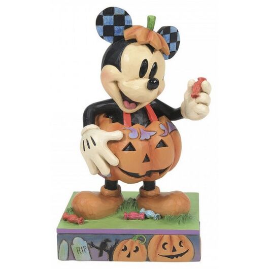 Mickey Mouse con Costume da Zucca