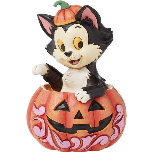 Pinocchio Figaro Nella Zucca di Halloween