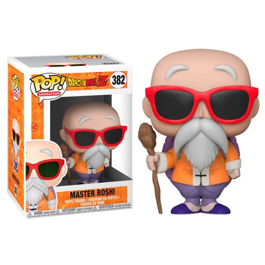 FUNKO POP figure Dragon Ball Z Gohan Master Roshi with Staff