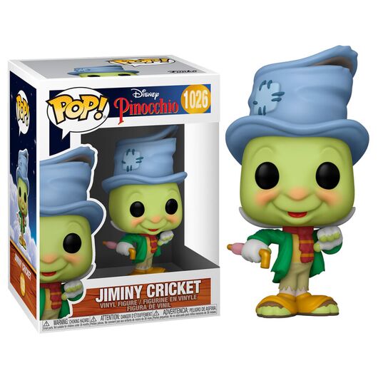 FUNKO POP figure Disney Pinocchio Street Jiminy Cricket