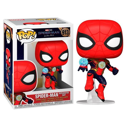 FUNKO POP figure Marvel Spiderman No Way Home Spiderman Integrated Suit