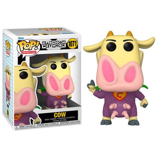 FUNKO POP figure Cartoon Network Cow and Chicken - Superhero Cow