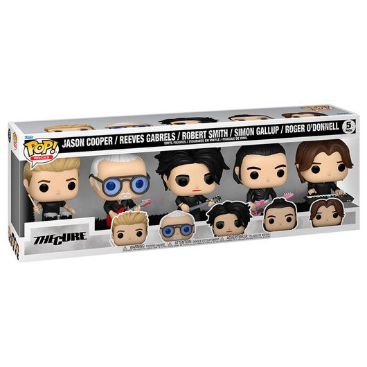FUNKO POP pack 5 figures The Cure