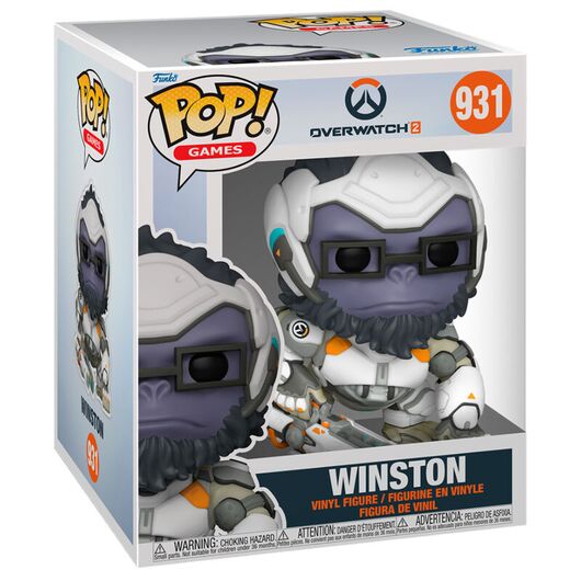 FUNKO POP figure Super OverWatch 2 Winston 15cm