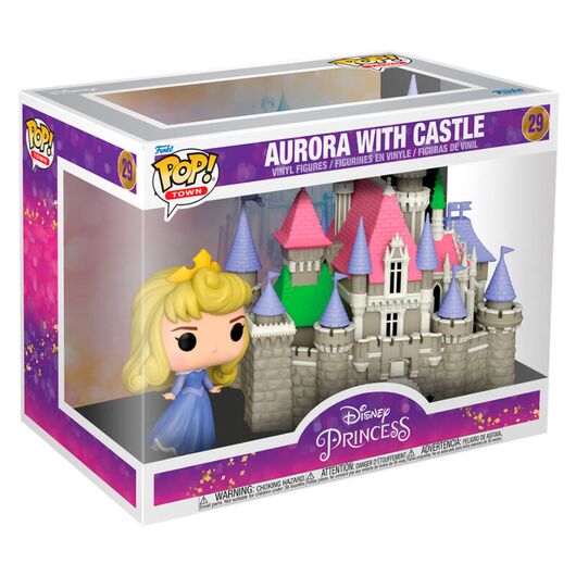 FUNKO POP figure Town Disney Princess Aurora with Castle