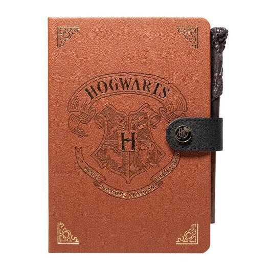 ERIK Harry Potter Hogwart A5 premium notebook + wand pen