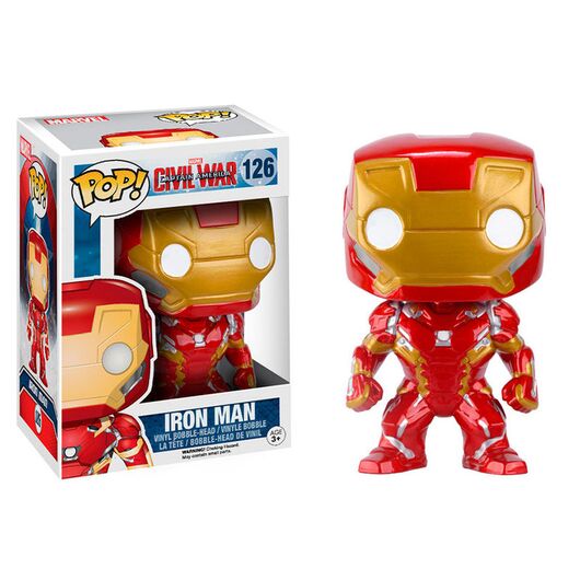 FUNKO POP figure Marvel Civil War Iron Man