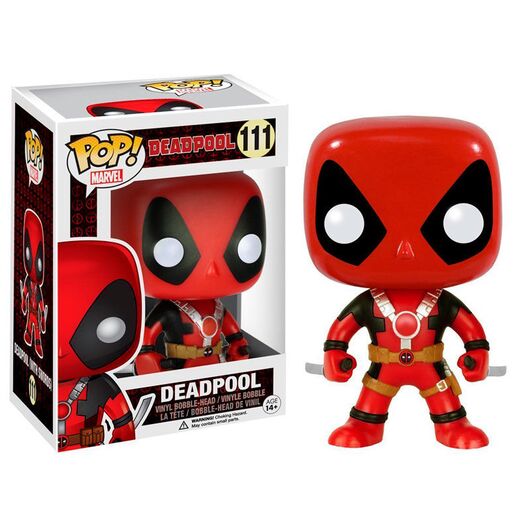 FUNKO POP figure Marvel Deadpool swords