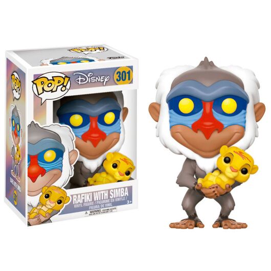 FUNKO POP figure Disney The Lion King Rafiki with Simba