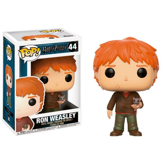 FUNKO POP figure Harry Potter Ron Weasley with Scabbers
