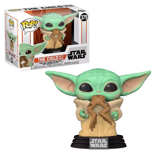 FUNKO POP figure Star Wars Mandalorian The Child with Frog