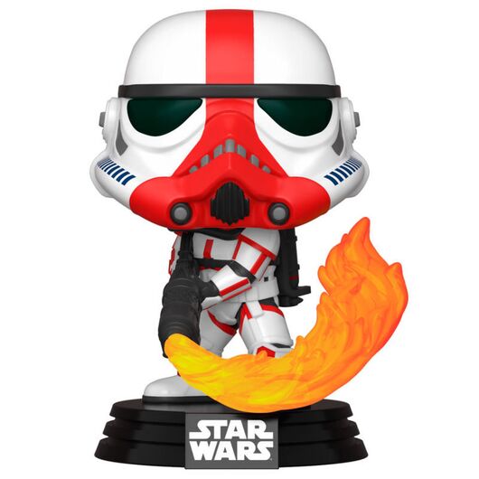 FUNKO POP figure Star Wars Mandalorian Incinerator Stormtrooper