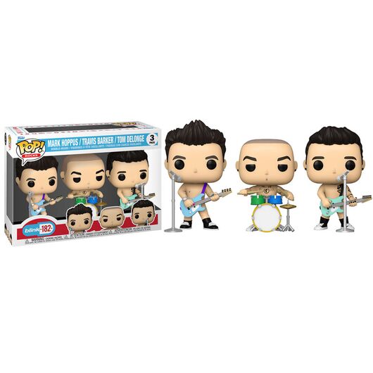 FUNKO POP pack 3 figures Rocks Blink 182