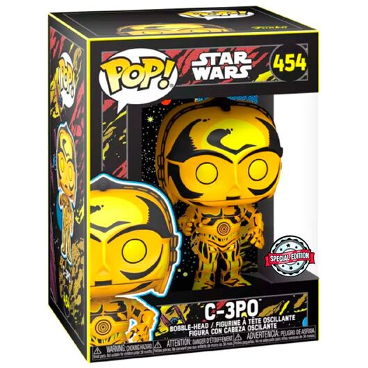 FUNKO POP figure Star Wars Retro Series C-3PO Exclusive