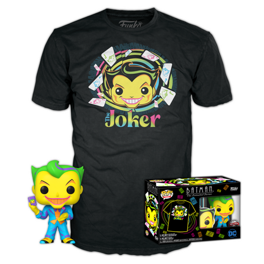 FUNKO Set figure POP & Tee DC Comics Batman Joker Exclusive