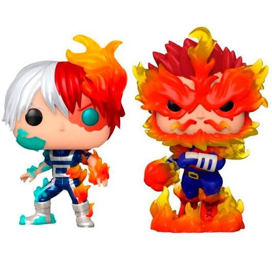 FUNKO POP pack 2 My Hero Academia Shoto Todoroki & Endeavor Exclusive