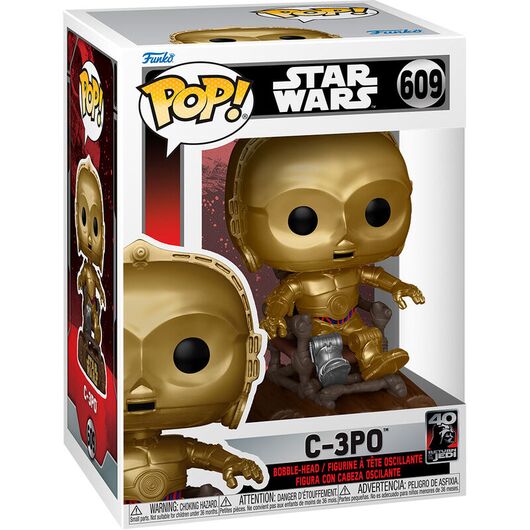 FUNKO POP figure Star Wars 40th C-3PO