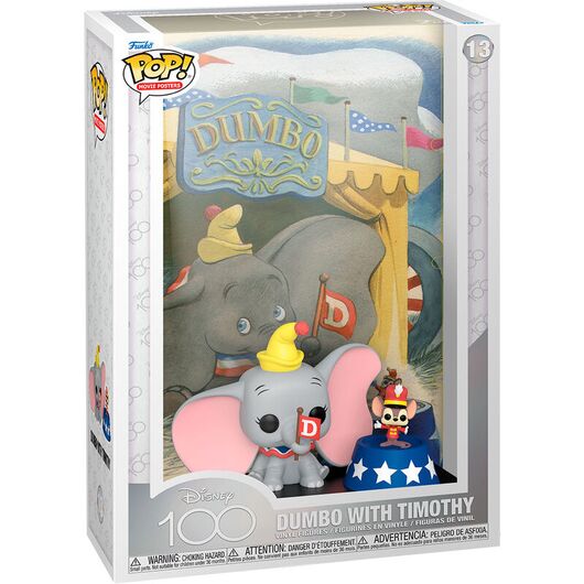 FUNKO POP figure Movie Poster Disney 100th Anniversary Dumbo