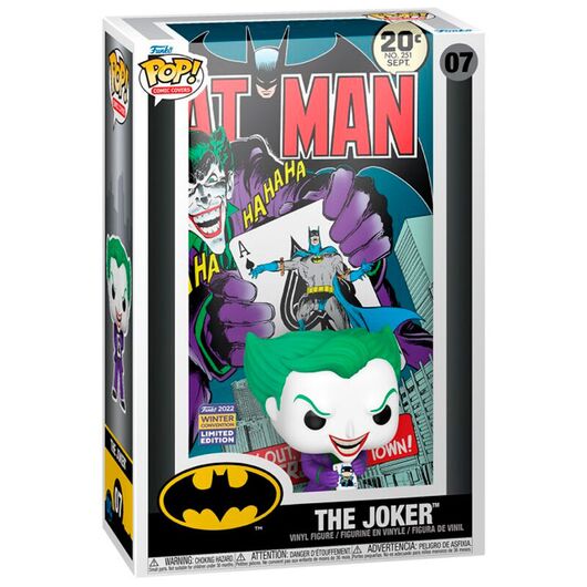 FUNKO POP figure Comic Cover Batman The Joker Exclusive