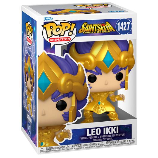 FUNKO POP figure Saint Seiya Knights of the Zodiac Leo Ikki