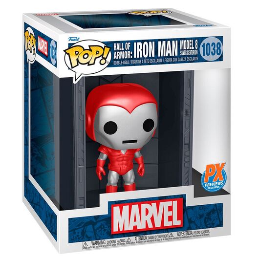 FUNKO POP figure Deluxe Marvel Hall of Armor Iron Man Model 8 Exclusive