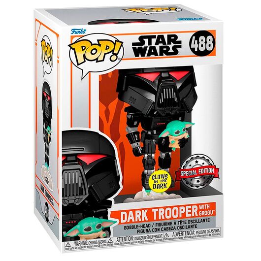 FUNKO POP figure Star Wars Dark Trooper Exclusive