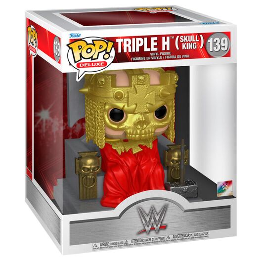 FUNKO POP figure Deluxe WWE Triple H Skull King