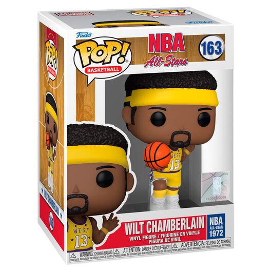 FUNKO POp figure NBA All-Stars Wilt Chamberlain (1972)