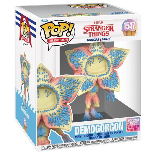 FUNKO POP figure Super Stranger Things Scoops Ahoy Demogorgon