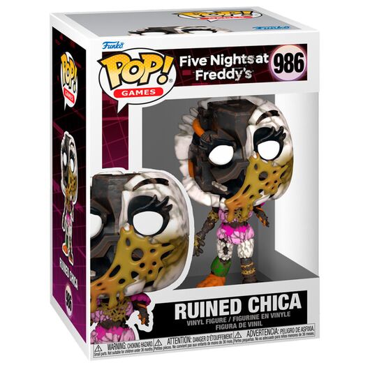 FUNKO POP figure Five Nights at Freddys Ruined Chica