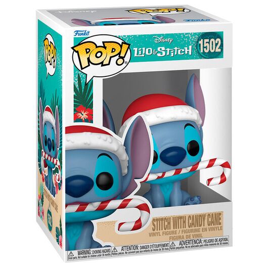 FUNKO POP figure Disney Stitch with Candy Cane