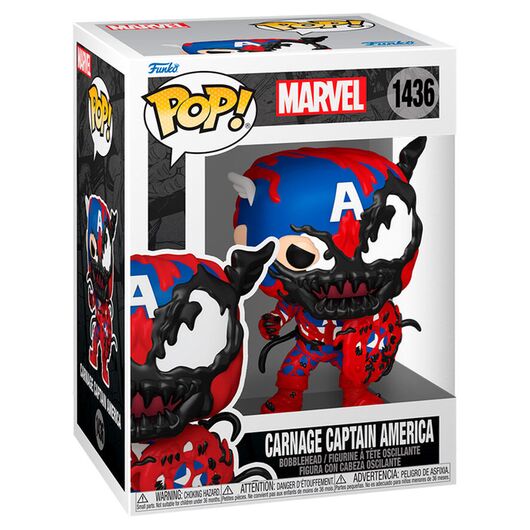 FUNKO POP figure Marvel Carnage Captain America