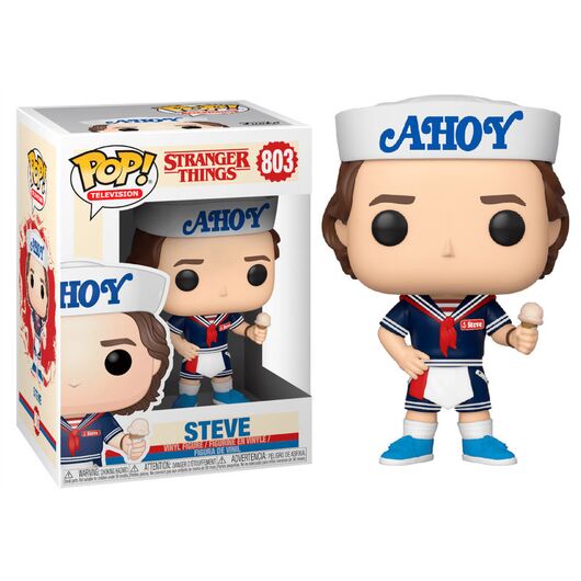 FUNKO POP figure Stranger Things 3 Steve with Hat and Ice Cream