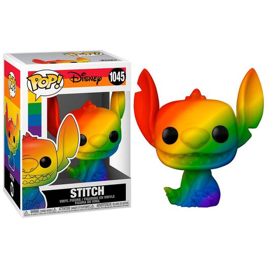 FUNKO POP figure Disney Pride Stitch Rainbow