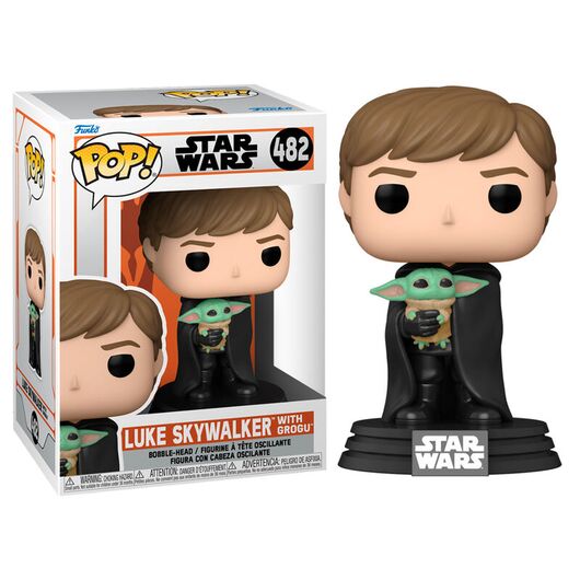 FUNKO POP figure Star Wars Mandalorian Luke with Child