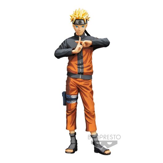 BANPRESTO Naruto shippuden Grandista Nero Uzumaki Naruto figure 27cm