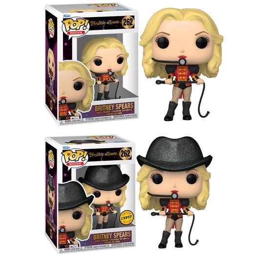 FUNKO POP figure Rocks Britney Spears 5 + 1 Chase