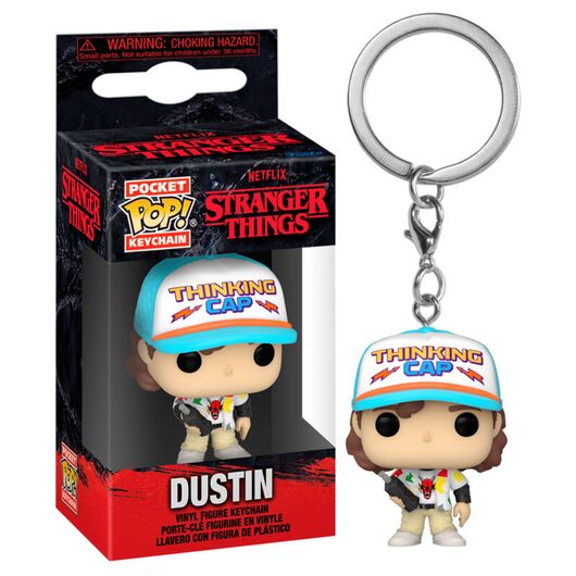 FUNKO Pocket POP Keychain Stranger Things Dustin