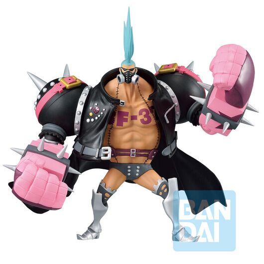 BANPRESTO One Piece Film Red More Beat Franki Ichibansho figure 18,5cm