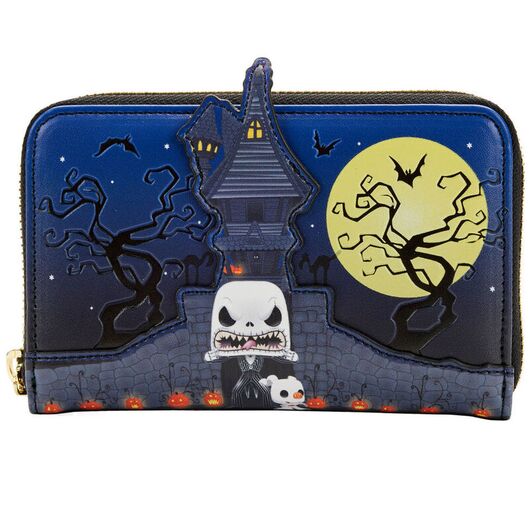 LOUNGEFLY Loungefly Disney Nightmare Before Christmas Jack Skellington wallet