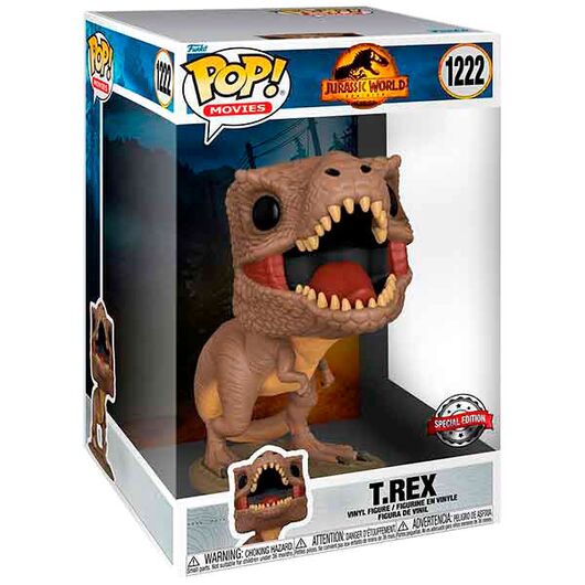 FUNKO POP figure Jurassic World 3 T-Rex Exclusive 25cm