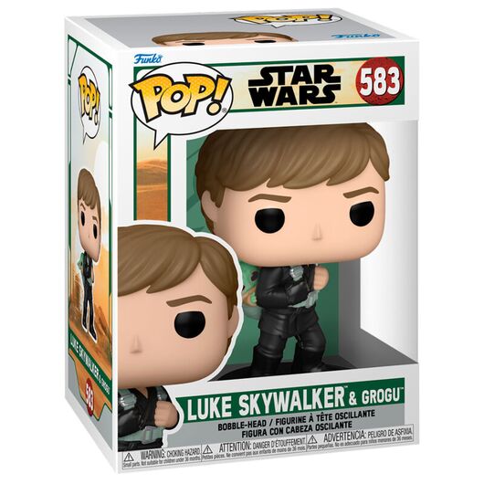 FUNKO POP figure Star Wars The Book of Boba Fett 2 Luke Skywalker & Grogu