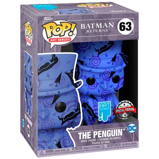 FUNKO POP figure DC Comics Batman Return The Penguin Artist + Case Exclusive