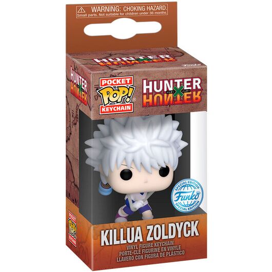FUNKO Pocket POP Keychain Hunter X Hunter Killua Zoldyck Exclusive