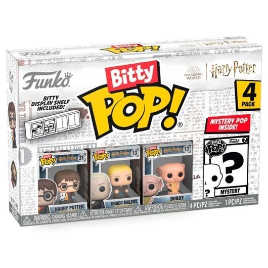 FUNKO Blister 4 figures Bitty POP Harry Potter - Harry Potter